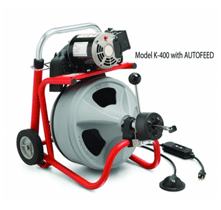 เครื่องล้างท่อ รุ่น K-400 Drum Machine
