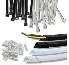 Cable Tie, Spiral Wrapping Band, Plastic Rawl Plugs